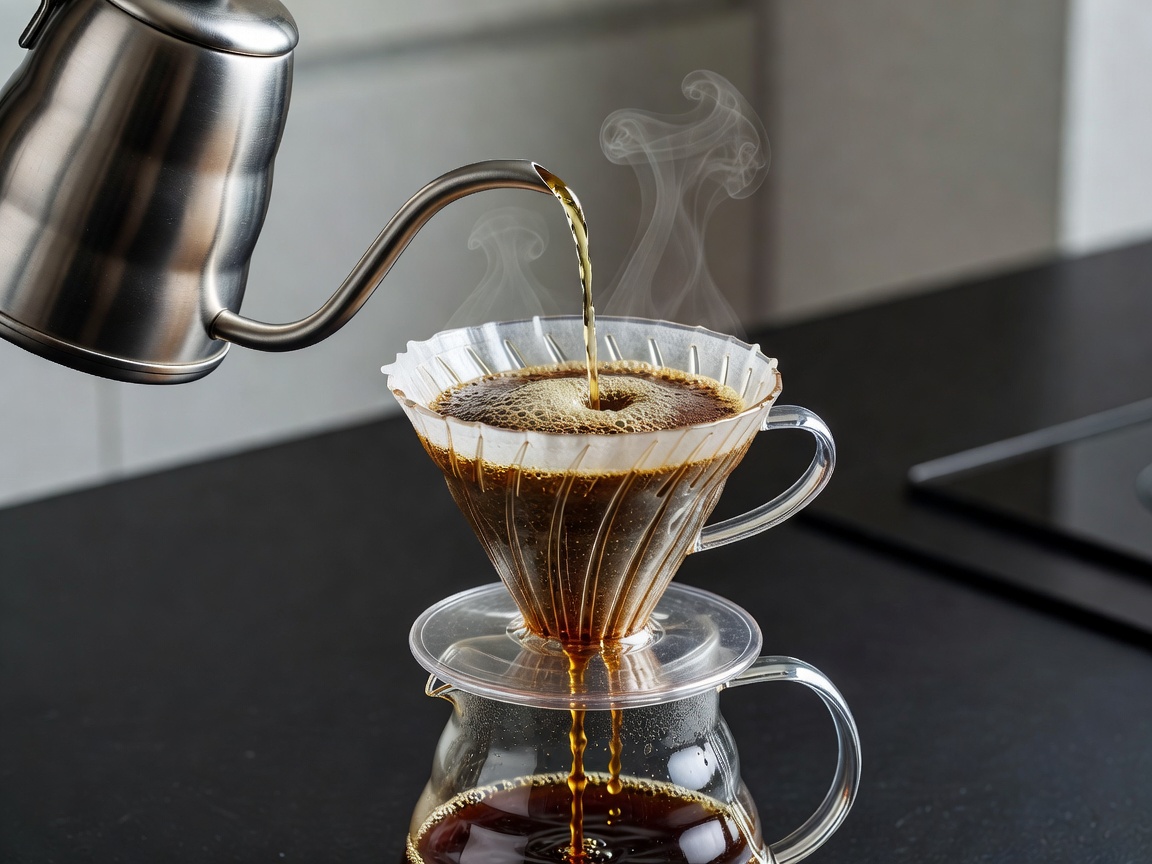 Pour Over Water Kettle and Extraction Physics